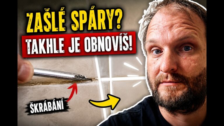 Jak renovovat spáry v koupelně škrábáním? Dva způsoby krok za krokem